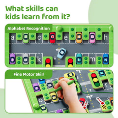 Montessori Vehicles Maze Board
