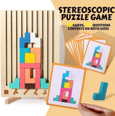 Wooden Stacking Puzzle Toy
