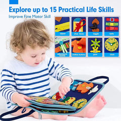 Montessori Toddler Activity Busy Book